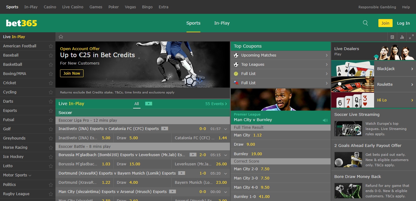 Bet365 Nigeria registration