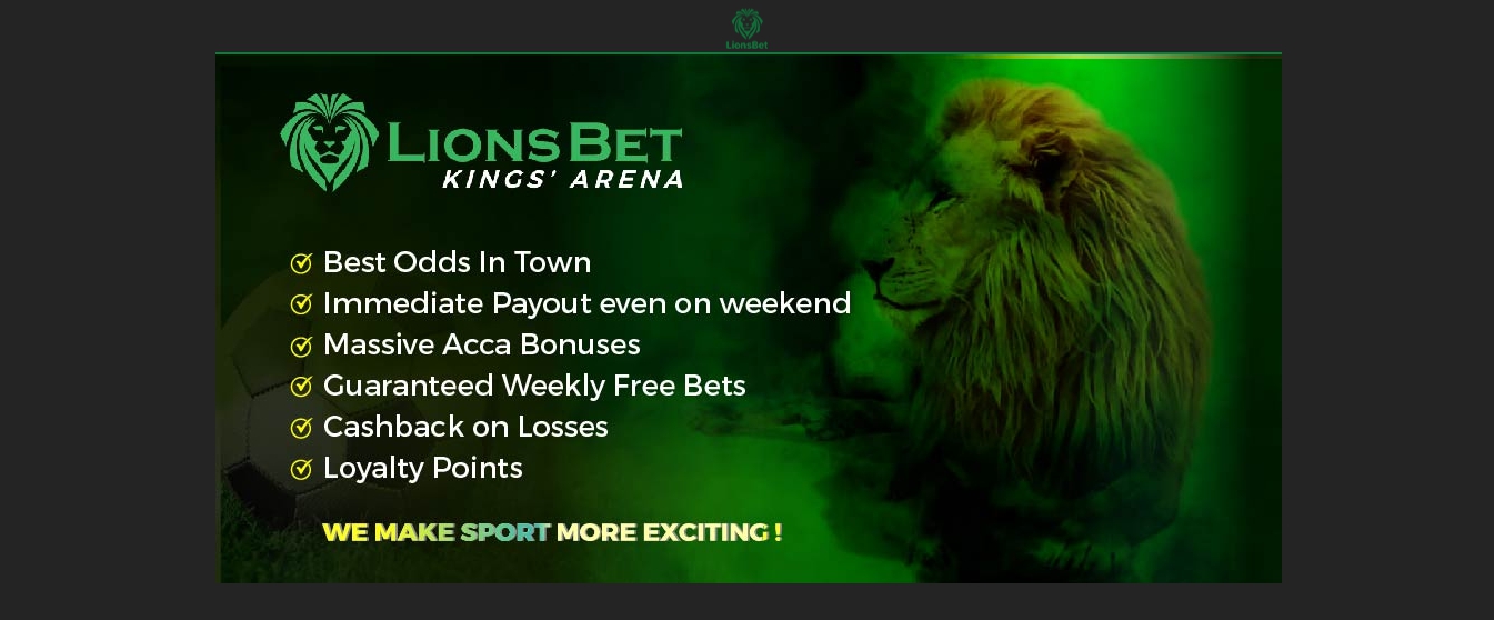 Betting with Lionsbet Nigeria